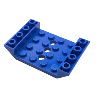 Slope, Inverted 45 6x4 Double with 4x4 Cutout and 3 Holes, Part# 60219 Part LEGO® Blue
