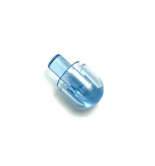 Bar with Light Bulb Cover, Part# 58176 Part LEGO® Trans-Medium Blue  