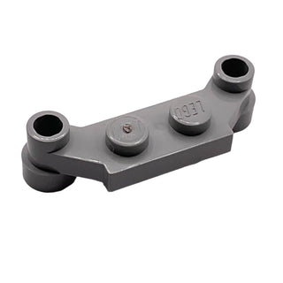 Plate, Modified 1x4 Offset, Part# 4590 Part LEGO® Light Gray