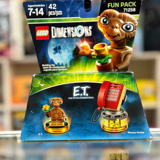 Fun Pack - E.T. the Extra-Terrestrial (E.T. and Phone Home), 71258 Building Kit LEGO®