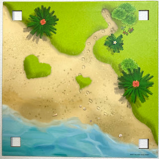 Paper Playmat Friends Heartlake City, Double-Sided, Heart-Shaped Pool / Beach, Part# 6199603