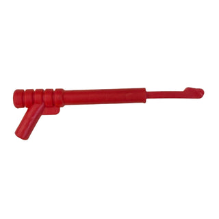 Minifigure Weapon Spear Gun with Rounded Trigger and Thin Spear Base Part#30088 Part LEGO® Red