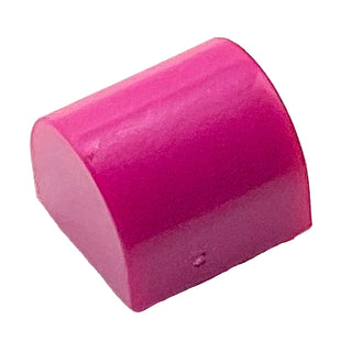 Slope, Curved 1 x 1 x 2/3 Double, Part# 49307 Part LEGO® Magenta