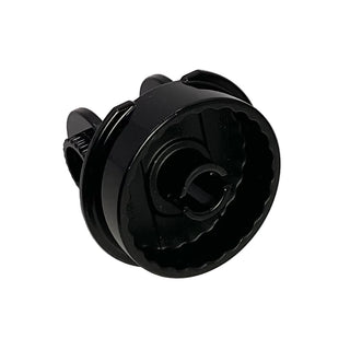 Technic Rotation Joint Disk with Large Pin and 2 Rotation Joints, Part# 79505 Part LEGO® Black