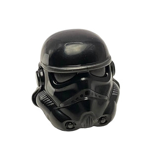 Minifigure, Headgear Helmet SW Shadow Trooper Dual Molded, Part# 42861pb03 Part LEGO® Black Very Good