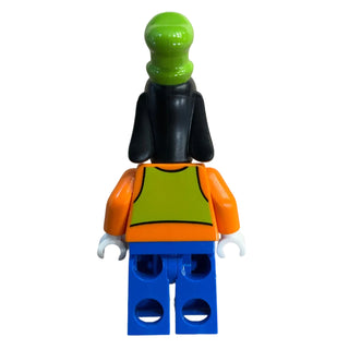 Goofy - Orange Shirt, Lime Vest, Tie with Blue Polka Dots, dis076 - LEGO® Disney Minifigure LEGO®