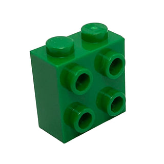 Brick, Modified 1x2x1 2/3 with Studs on Side, Part# 22885 Part LEGO® Green