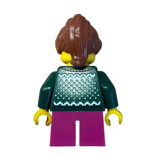 Carol Choir Singer, hol406 - LEGO® Holiday Minifigure