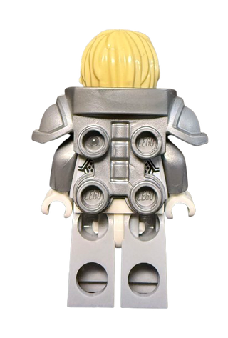 Lance Richmond - Hair, Flat Silver Armor, nex037 - LEGO® NEXO KNIGHTS Minifigure