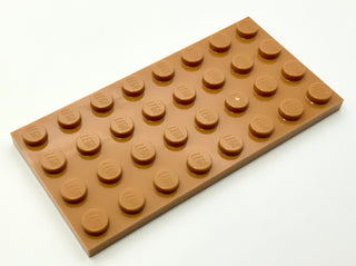Plate 4x8, Part# 3035 Part LEGO® Medium Nougat  