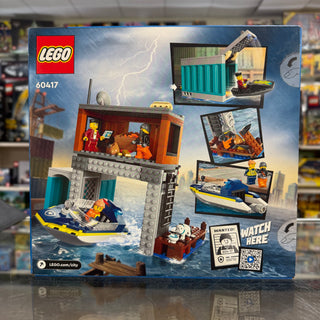 Police Speedboat and Crooks' Hideout, 60417-1 Building Kit LEGO®