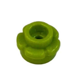 Plant Flower Edge 1x1, Part# 24866 Part LEGO® Lime 1 Part