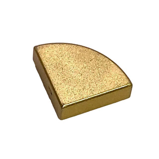 Tile Round 1x1 Quarter, Part# 25269 Part LEGO® Metallic Gold