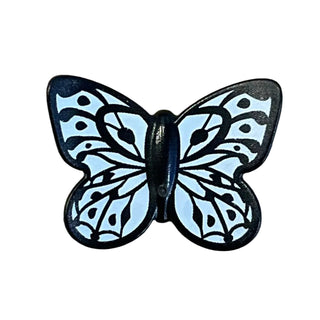 Butterfly / Moth with Stud Holder with White Wings Pattern, 80674pb05 - LEGO® Animal
