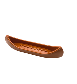 Boat, Canoe Part# 6021 Part LEGO® Dark Orange