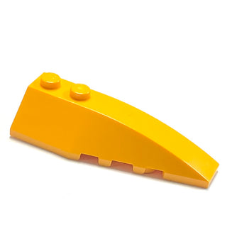 Wedge 6 x 2 Right, Part# 41747 Part LEGO® Bright Light Orange