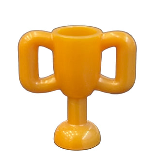 Minifigure, Utensil Trophy Cup Small, Part# 10172 Part LEGO® Pearl Gold