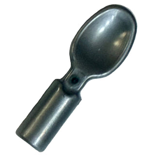 Minifigure Utensil Spoon - Handle with Flat End Part #80179 Part LEGO® Flat Silver