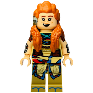 Aloy - Open Mouth Smile, hrz001 Minifigure LEGO® Like New