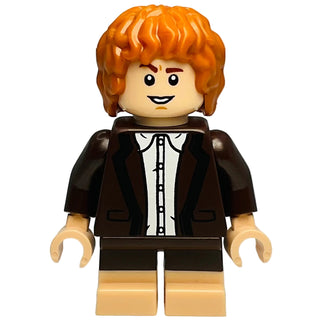 Samwise Gamgee (Sam) - Dark Brown Jacket, lor145 - LEGO® Lord of the Rings™ Minifigure