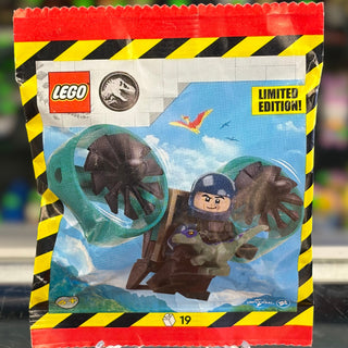 Ranger with Helipack and Baby Raptor paper bag, 122505 Building Kit LEGO®