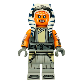 Ahsoka Tano (Adult) - Printed Arms, Light Bluish Gray Legs, sw1354 Minifigure LEGO® Like New