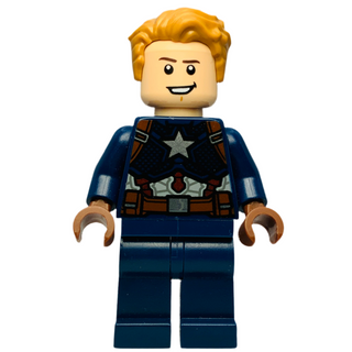 Captain America, sh0729 Minifigure LEGO® With Hair