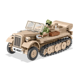 Sd.Kfz. 10 Demag D7 Half-Track, WWII: COBI Set #2273 Building Kit Cobi Toys