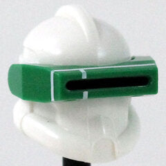 White Print Green Macrobinoculars- CAC Custom Headgear Accessory Clone Army Customs   