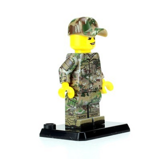 Army OCP Duty Uniform Custom Minifigure Custom minifigure Battle Brick