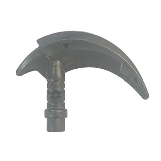 Minifigure, Weapon Hook with Bar, Part #37341d Part LEGO® Pearl Dark Gray