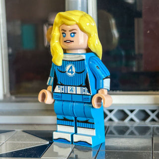 DISAPPEARING WOMAN (FanPlastic 4) made using LEGO parts - B3 Customs Custom minifigure B3 Customs