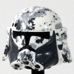 RHeavy Camo White Helmet- CAC Custom Headgear Clone Army Customs   