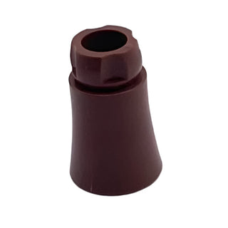 Plant, Palm Tree Trunk - Long Indented Connector, Part# 2536a Part LEGO® Brown
