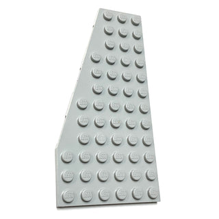 Wedge, Plate 12 x 6 Left, Part# 30355 Part LEGO® Light Bluish Gray