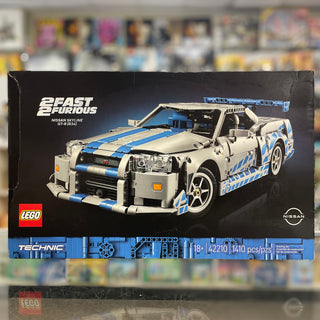 2 Fast 2 Furious Nissan Skyline GT-R (R34) Car, 42210 Building Kit LEGO®