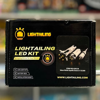 Light Kit For NASA Apollo Saturn V, 21309 Light up kit Lightailing