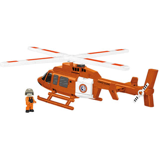 Bell 407 Coast Guard Helicopter: COBI Set #26627 Building Kit Cobi Toys