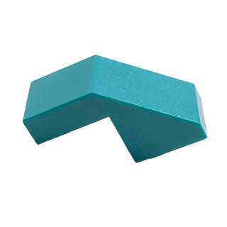 Slope 45 2x1 with Cutout without Stud, Part# 28192 Part LEGO® Dark Turquoise