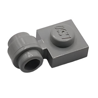 Plate, Modified 1x1 with Light Attachment - Thick Ring, Part# 4081b Part LEGO® Light Gray