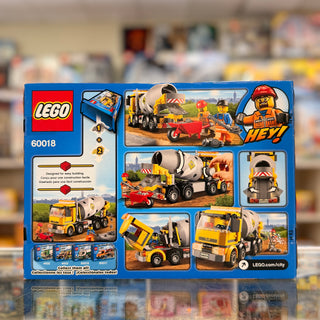 Cement Mixer, 60018 Building Kit LEGO®