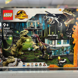 Giganotosaurus & Therizinosaurus Attack, 76949 Building Kit LEGO®