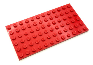 Plate 6x12, Part# 3028 Part LEGO® Red  