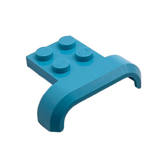 Vehicle, Mudguard 4 x 3 x 1 with Arch Curved, Part# 28326 Part LEGO® Medium Azure