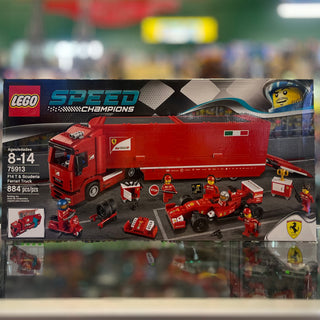 F14 T & Scuderia Ferrari Truck, 75913 - LEGO® Speed Champions Set