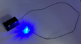 1x1 LED Light-up Round Brick, Battery Operated, LS1x1RB Custom Parts United Brick Co®