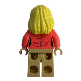 Dr. Ellie Sattler - Coral Shirt, Hair over Shoulder, jw116 - LEGO® Jurassic World