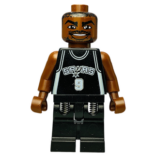NBA Tony Parker, nba023 Minifigure LEGO® Like New