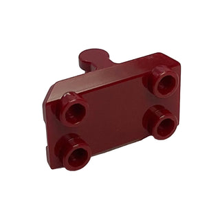 Plate Modified 2x3 Inverted with 4 Studs and Bar Handle on Bottom (Rocker Plate), Part# 30166