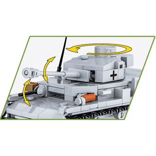 Panzer IV Ausf. G 1:48 TANK, WWII: COBI Set #2714 Building Kit Cobi Toys